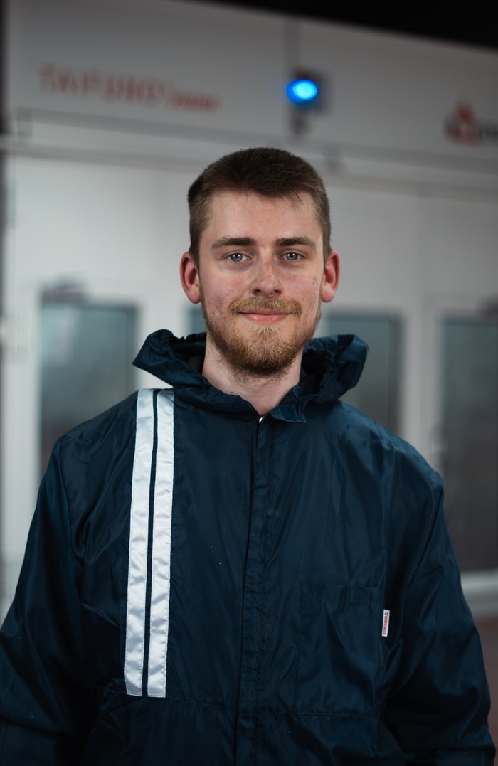 Julian Jungbluth, Kfz-Lackierergeselle bei Klinkhammer